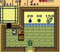 une photo d'Ã©cran de The Legend of Zelda - Oracle of Seasons sur Nintendo Game Boy Color